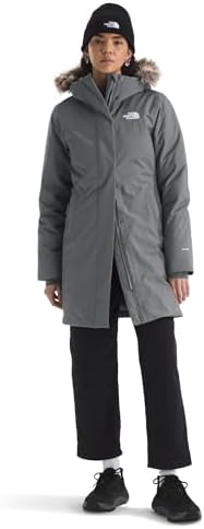 The North Face Parca ártica feminina padrão, pérola fumada